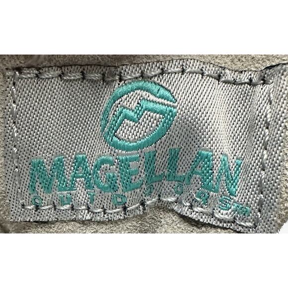 Magellan Girls Snowboot Suede/ Faux Fur Gray‎ Glitter Boot 3M Insulated sz 1 - Picture 12 of 14